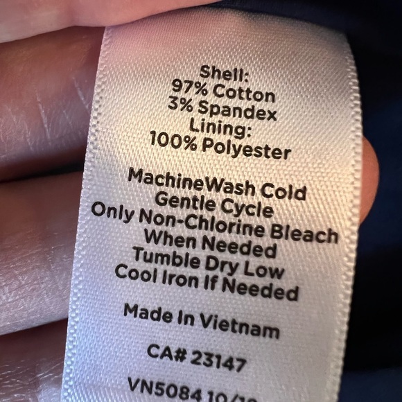 Talbots Blue Floral Skirt - Picture 4 of 4